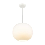 kinkiecik.pl Szklana lampa wisząca Navone 20 - DFTP, mleczny klosz 2220433001
